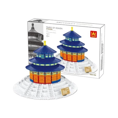 Wange Architechture Hall of Prayer for Good Harvests Building Set w/o Box - Image 1 of 2