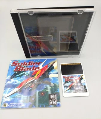 Soldier Blade (TurboGrafx-16, 1992) Rare Complete Copy CIB - Image 1 of 3