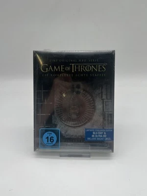 Game of Thrones Die Komplette Achte Staffel 8 Blu-Ray Steelbook Season 8 NEU - Bild 1 von 2
