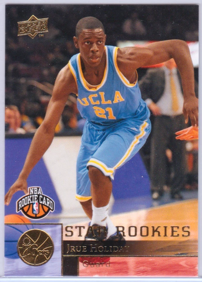 2009-10 Upper Deck Philadelphia 76ers Jrue Holiday #217 - novato Foto 1 de 1