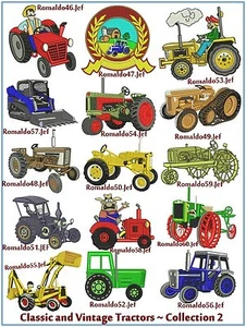 Classic/Vintage Tractors Collection 2 -15 Special Designs -will post a CD to you - Picture 1 of 3