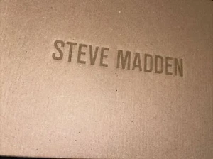 Steve Madden Classie Black Leat Size 8.5 Women Empty Box - Picture 1 of 4
