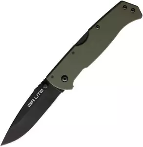 New Cold Steel Air Lite Lockback OD CS-26WD-ODBK-BRK - Picture 1 of 2