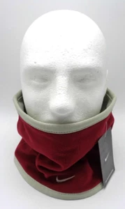 Nike Fleece Neck Warmer Reversible Team Red/Lunar Grey Youth - Picture 1 of 10