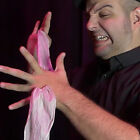 The Silk by Gonzalo A Crazy Jokers Magic Tricks Silk Pass Hand Close up lllusion