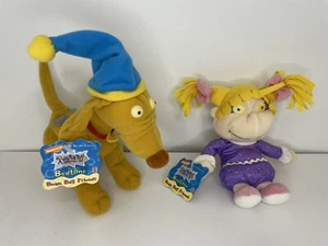 Bolsa de frijoles de vacaciones Nickelodeon Rugrats Friends Angélica y Spike con etiquetas - Imagen 1 de 7