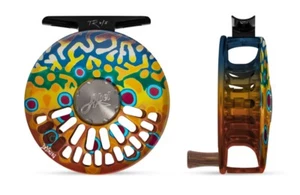 ABEL TR 4/5 FLY REEL DEYOUNG BROOK TROUT FLANK -FREE $130 LINE! ROSE HANDLE- NEW - Picture 1 of 2