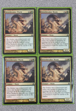 MTG STREETBREAKER WURM  4XPLAYSET - GUILDPACT - COMMON -LP - (1CARD HP) - MTG