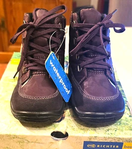 Richter Mädchen Winterschuhe/Stiefel--Gr. 22--Wasserproof--Textil--Violett--Neu - Bild 1 von 6