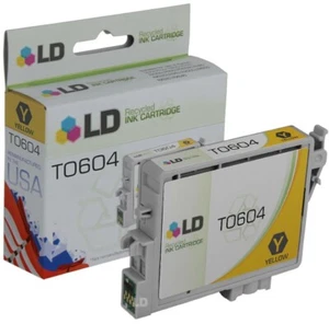 Cartucho de tinta amarilla LD T060420 60 para Epson 60 C88 CX3800 CX3810 CX4200 CX7800 - Imagen 1 de 6