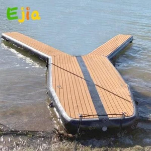 6m DWF Non Slip Inflatable Y Dock Platform Station Full EVA For Jet Ski Yacht - Picture 1 of 6