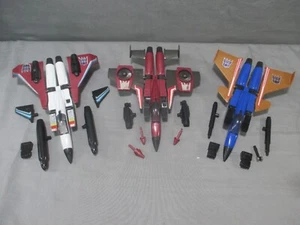 Transformers G1 RAMJET THRUST DIRGE Seaker Jet Lot Vintage 1985 - Picture 1 of 17