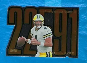 BRETT FAVRE 1998 PLAYOFF INSIDE THE NUMBERS DIE CUT GREEN BAY PACKERS! ! - Bild 1 von 1