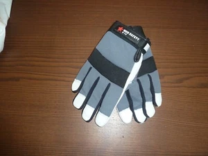MCR Goatskin Leather Safety Gloves Driver Men's Work Gloves Size Large Pair - Picture 1 of 2