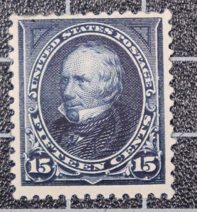 Scott 259 15 Cents Clay OG MH Nice Stamp SCV - $275.00 - Picture 1 of 2