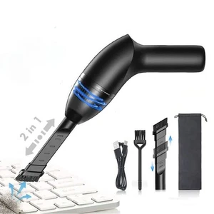 Keyboard Vacuum Cleaner Mini Vacuum Cleaner Rechargeable Cordless Vacuum Desk... - Picture 1 of 6