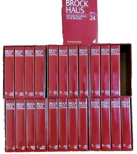 BROCKHAUS Enzyklopädie Lexikon 20. Auflage 24 Bände Stud.ausgabe 2001 TOP - Bild 1 von 8