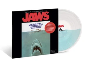 JAWS Soundtrack 50th Anniversary Shark Infested Water-Filled Liquid Vinyl LP New - Picture 1 of 3