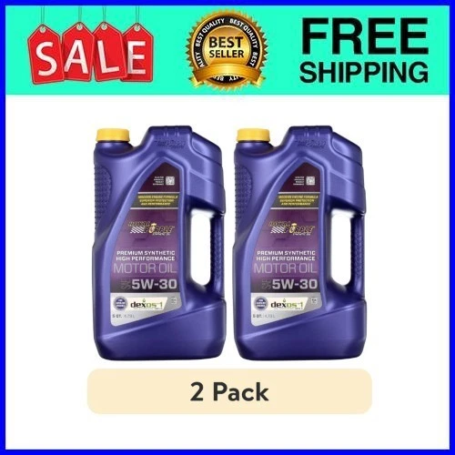 (2 pack) Royal Purple High Performance Motor Oil 5W-30, Premium Synthetic - Изображение 1 из 4