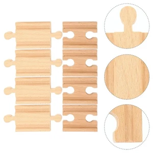 Accesorios de madera para vías de tren de 8 piezas para proyectos ferroviarios hágalo usted mismo - Imagen 1 de 12