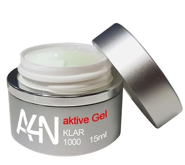 AKTIVE4NAILS Modellagegel aktiveGel klar / Aufbaugel für Anfänger / mittelviskos