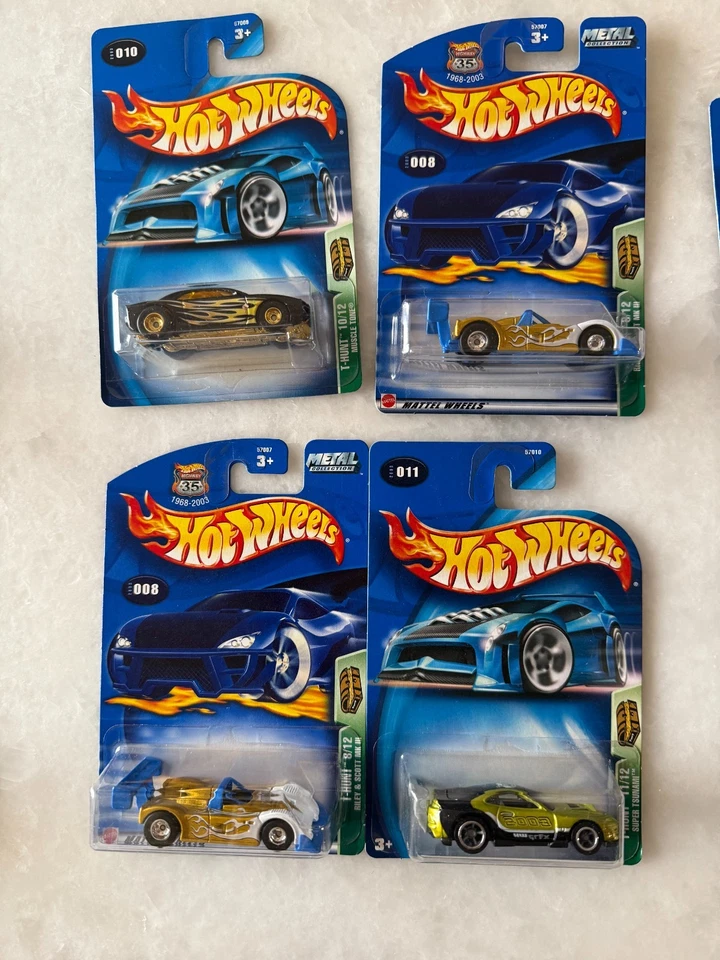 Hot Wheels Lote 4x Treasure Hunts Muscle Tone/Riley & Scott MKIII/Tsunami G59 Foto 1 de 1