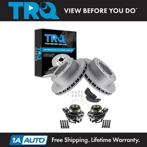 TRQ Front Brake Pad & Rotor Kit Fits 2002-2005 Ford - Picture 1 of 9