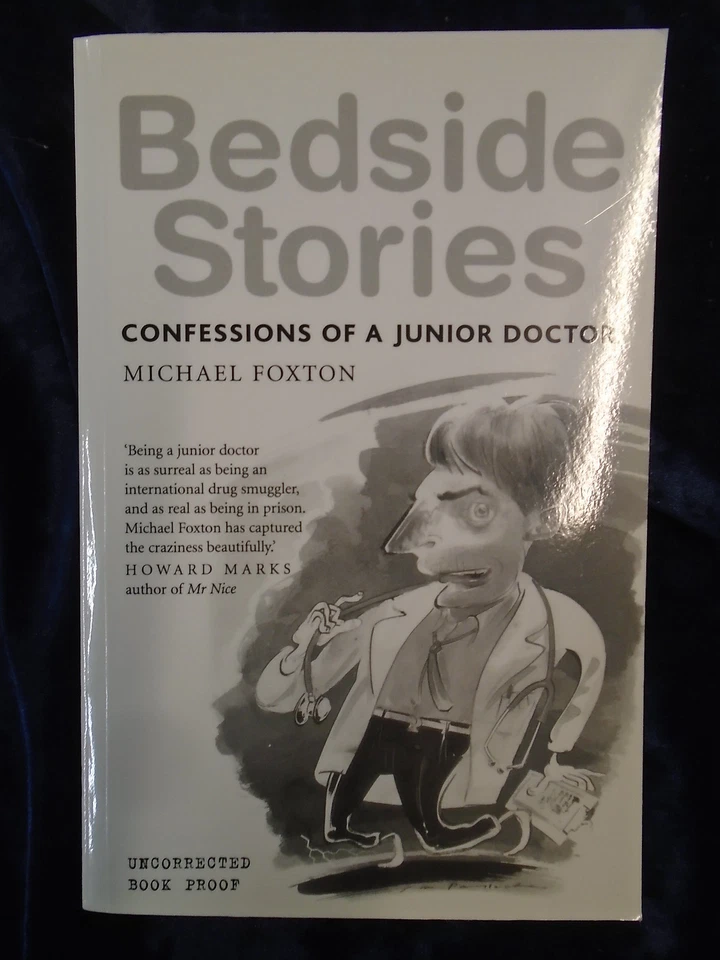 BEDSIDE STORIES by MICHAEL FOXTON - ATLANTIC 2003  - P/B *PROOF* - Image 1 of 1