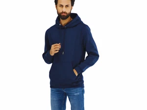 Men Hoodie Casual Hooded Solid Pocket Slim Fit Sweatshirts Pullover Sweater Top. - Picture 1 of 6