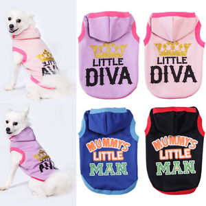 Pet Dog Hoodie Sweater Jumper Coat Warm Dogs Clothes Puppy Vest Apparel Costume