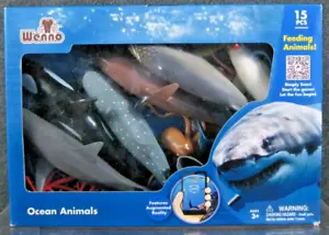 Wenno Animal Play Set-Ocean Animals 15 pc - Picture 1 of 2