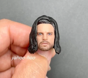 1/12 Winter soldier Bucky Barnes Head For 6" TBLeague TM01A SHF Male Figure - Picture 1 of 4