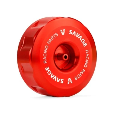 Tapa roja del tanque de combustible de gasolina para HONDA XR80R XR100R XR250R XR400R XR600R XR650R Foto 1 de 4