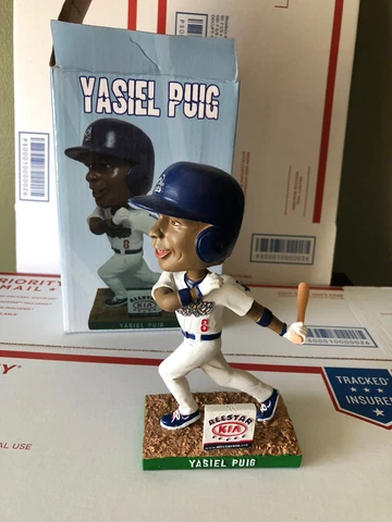 Yasiel Puig Rancho Cucamonga Quakes Bobblehead SGA Los Angeles Dodgers MLB Cover