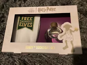 BNIB New Harry Potter Dobby Socks & Body Wash Gift Set - Free The House Elves - Picture 1 of 4
