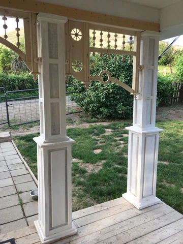 Paint grade porch colums 8ft Cover