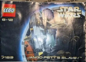 LEGO Star Wars: Jango Fett's Slave I (7153) No Box W/Minifigs & Instructions - Picture 1 of 3