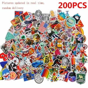 200Stk Aufkleber im Set Stickerbomb Tuning Aufkleber Autoaufkleber Style decals - Bild 1 von 11