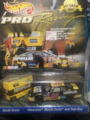 Литой автомобиль Hot Wheels Pro Racing NASCAR Pit Crew No96 David Green масштаб 1:64 119 - Изображение 1 из 2