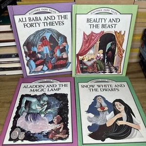 Lot Of 4 Rain Tree Fairy Tales Vintage Hardcover Childrens Books 1980 - Picture 1 of 16