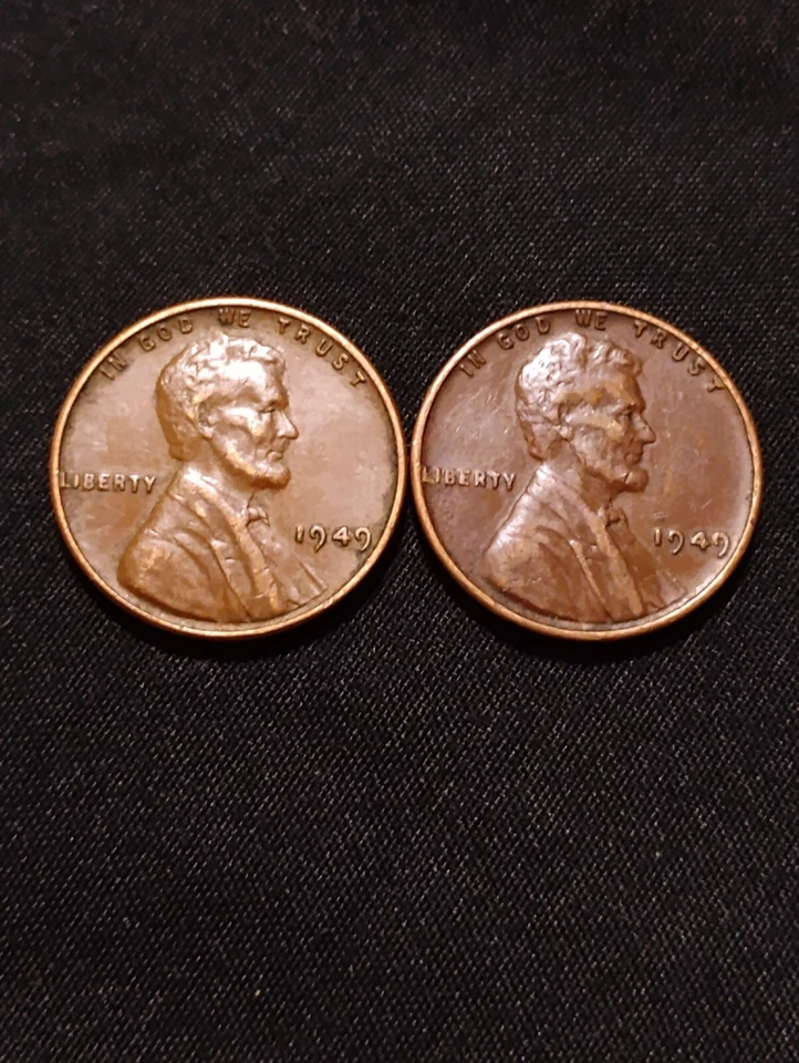 1949 Wheat Penny No Mint Mark / Error Double Strike  - Image 1 of 2