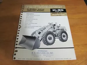 IH International Hough H-30B Pay Loader 457 Juli 1961 Verkaufsprospekt - Bild 1 von 4