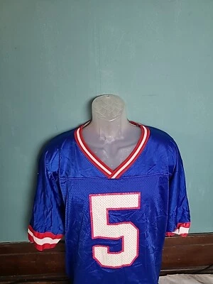 Camiseta de nailon Nike NY Giants NFL para hombre talla mediana malla vintage Kerry Collins #5 Foto 1 de 4