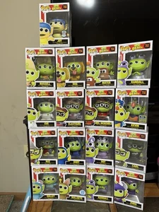 Lot of 17 Funko Pops! Pixar Alien Remix: Joy Russell Dug Mater Randall Eve.. - Picture 1 of 3
