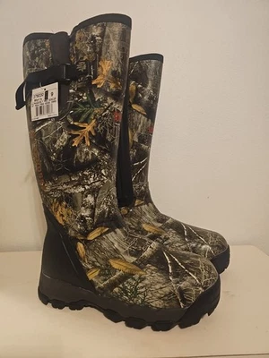 LaCrosse Alphaburly Pro Side-Zip 18" Mens Size 9 - Image 1 of 4