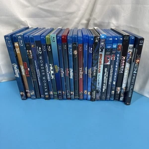 All Marvel Blu Ray Collection Lot Of 22 Collectable Movies Bundle Deal - Picture 1 of 15