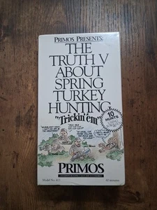 Primos THE TRUTH V ABOUT SPRING TURKEY HUNTING 1992 Trickin 'em VHS HTF Sealed - Picture 1 of 5