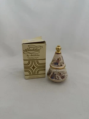 Botella Vintage Aladdin or Genie por Anastasios Crema Perfumada Aceite Anapal Grecia Foto 1 de 4