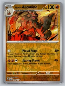 Hisuian Arcanine Reverse Holo Rare SV06: Twilight Masquerade 100/167 LP-Mint - Picture 1 of 2