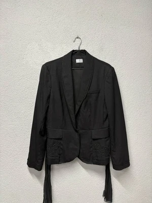 Philosophy di Alberta Ferretti 女士羊毛/丝绸夹克西装夹克 US 10 / L — 第 1/4 张图片